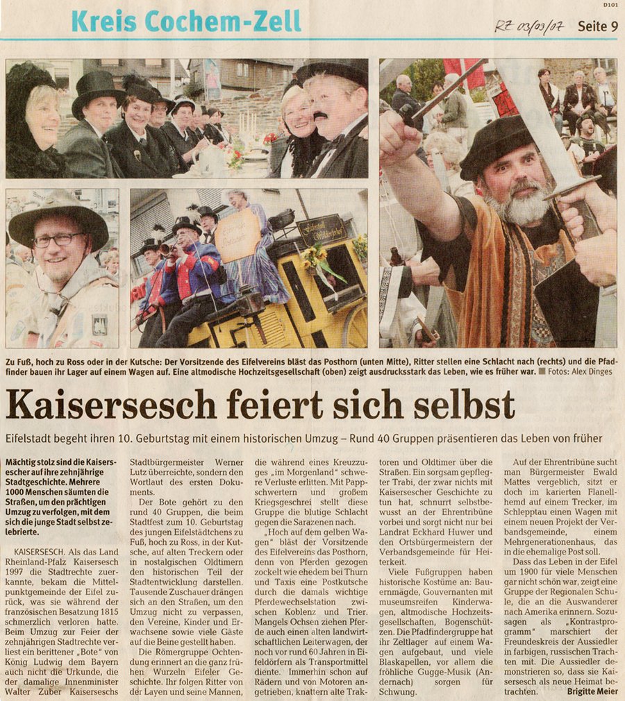 Festumzug 2007 Kaisersesch